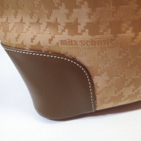 MILA SCHON Authentic Designer Monogram Handbag Purse Excellent Condition - Picture 7 of 8